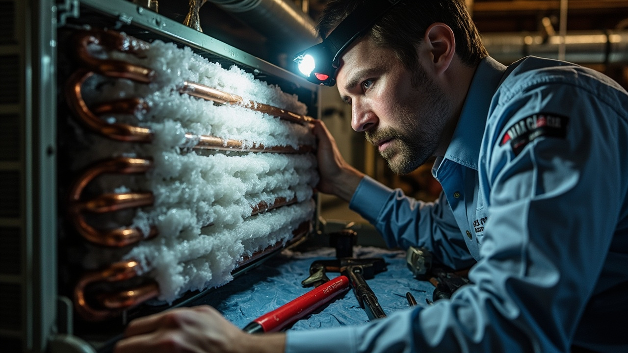 How We Fix Frozen Evaporator Coils the Right Way