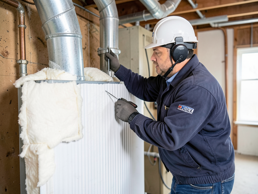 Dealing with Old Asbestos Insulation During a Furnace Upgrade in Park Hill