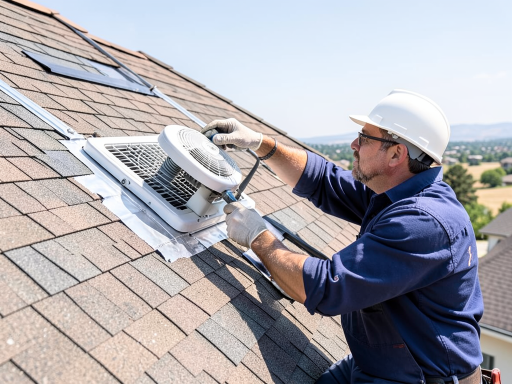 Is an attic fan the secret to a cooler house in su
