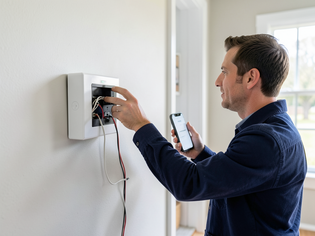 Smart thermostat installation and setup services t